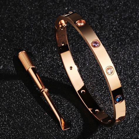 cartier key bracelet|cartier bracelet with lock.